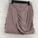 Free People  Dusty Purple Fitted Y2K Mini Skirt Size M Photo 0