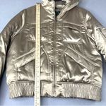 Ralph Lauren #701  Metallic Tan Quilted Jacket Photo 2