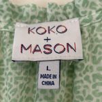 Koko + Mason Tiered Midi Dress Sold Out Online Women Large Photo 6