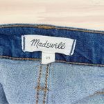 Madewell  Button Front Stretch Denim Straight Mini Skirt in Arroyo Wash, Sz 25 XS Photo 4