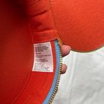 Anthropologie  Shibori Round Blue Dyed Leather Boho Crossbody Bag purse Photo 2