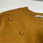 Alice + Olivia Gleeson Metal Ball Wool Blend Sweater Womens Large Photo 4