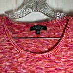 Spense Pink/Orange Scoop Neck Short Sleeve Dress PM Size undefined Photo 2