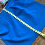ZARA Electric Blue Stretch Pencil Mini Skirt Size Small Photo 6