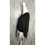 Elie Tahari  Women's Black Pullover‎ Sweater Top Size Small Long Sleeve Photo 3