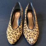 J Renee Pony Hair Leopard Print Heels Size 9 Photo 1