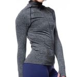 IAB MFG Carbon Seamless Full Zip Jacket in Gray Size Medium Photo 6