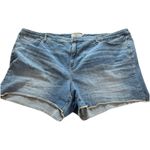 Torrid  Medium Wash 6‎ Inch Vintage Stretch High-Rise Denim Shorts Size 30 Photo 4