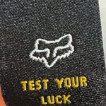 Fox Racing  Womens Long Sleeve Top Medium Dark Brown Orange Logo Graphic Moto Tee Photo 7