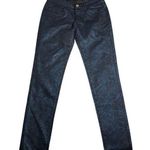 Romeo + Juliet Couture Snake Print Stretch Skinny Jeans Size 27 Trendy Rock Photo 0