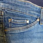 H&M &Denim Medium Blue Wash Maternity Denim Jeans Shorts EUC Sz M Cotton Stretch Photo 2