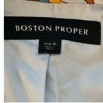 Boston Proper  Double Breasted Blazer Size 16 Jacket Retro Groovy 70s Floral Photo 3