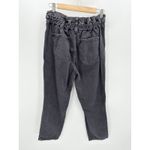 PacSun Black High-Rise Paperbag 100% Cotton Mom Jeans Women's Size 30 Photo 1