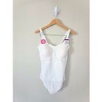 Maiden Form Thong Bodysuit Shaping in White Size 2XL NEW Photo 1