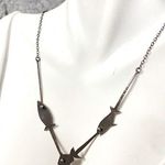 One of a kind Silver Fish Necklace Photo 0