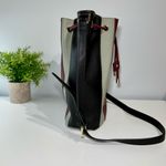 Armani Jeans Colorblock Bucket Shoulder Bag EUC Red Photo 3