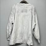 Lululemon  Perfectly Oversized Crew Sweatshirt Thread Dye White Black Photo 2