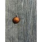 Soft Surroundings  Teal Textured Button Down Long Sleeve Shirt Top Women's Medium Photo 6