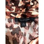 Andrew Marc  New York Womens Animal Print Top Blouse Size S Photo 5