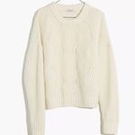 Madewell Everett Rib Play Ribbed Cable Knit Sweater Pullover Blouse Top Plus 2X Photo 3