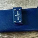 Kate Spade  Wellesley Stacy navy leather wallet NWOT Photo 0