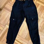 Banana Republic Black  Cargo Joggers Photo 0