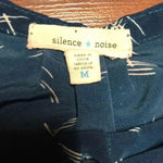 Silence + Noise  Blue Ruffle Dress, Medium Photo 4