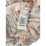 Free People  Perfect Day Gathered Crop Ruffle Top Neutral Combo Size Large - NWT Photo 7