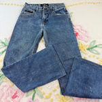 Lee  Jeans Women's Flare Blue Denim Glitter Sparkle Style 5 Made in Mexico Photo 0