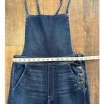 Mother The Swooner Weekender Flared Overalls Size 28 Blue Photo 6