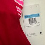 Nike  Red and Pink Striped Tankini Size M Photo 3