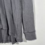 Lucky Brand NWT Gray Asymmetrical Long Sleeve Hoodie Size Petite Small Photo 6