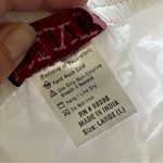 Vintage Peasant Skirt cotton eyelet embroidery lace mini womens White (large) Photo 6