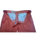 Anthropologie Women's Pilcro & the Letterpress Coral Linen Blend Pants 6 Breezy Photo 1