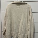 Aerie  Cream Collared Crewneck Photo 2