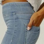 We The Free FREE PEOPLE In My Feelings Cropped Bootcut Pull On Jeans Size L Photo 1