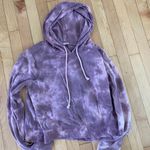 Threads 4 Thought Purple Tie Dye Cropped Hoodie  Photo 0