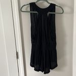 Free People  black tank in size Large Photo 4