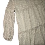 Women’s Green Casual Light Green Baby Doll Sheer Long Sleeve Dress Sz. L Size L Photo 2