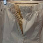 New Hunter and Brown Women’s Cotton Pants Bone Beige Color 100% Cotton XL NWT Tan Photo 3