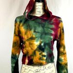 525 America Revolve Dip Dye French Terry Hoodie Amber Multi S Green Photo 0