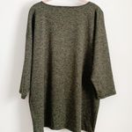 H by Halston Green Marled Top Photo 5