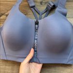 Adidas Stronger For It High Support Aeroready Yoga Sports Bra Violet/Black Photo 3