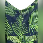 Sugarhill Brighton Lumi Batik Sundress Navy Palm Fronds Viscose Sz 8 Resortwear Green Photo 6