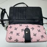 Cat Meow Pink Crossbody Wallet Purse New Photo 9