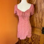 BP Nordstroms ditsy floral tie front mini dress Photo 9