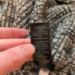 White House | Black Market White House Black Market Womens Small Sweater Gray Silver Ribbed Asymmetrical Photo 6