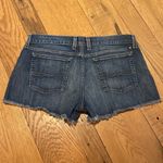 Lucky Brand  Riley Raw Hem Blue Denim Jeans Shorts Sz 29 (8) Photo 5
