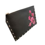 White House | Black Market Floral Studded Embellished Pouch Clutch Photo 1