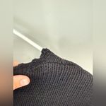 VTG TIARA Christmas Tree Sweater Multi Color Knit Elegant Black Gold Red S M Photo 9